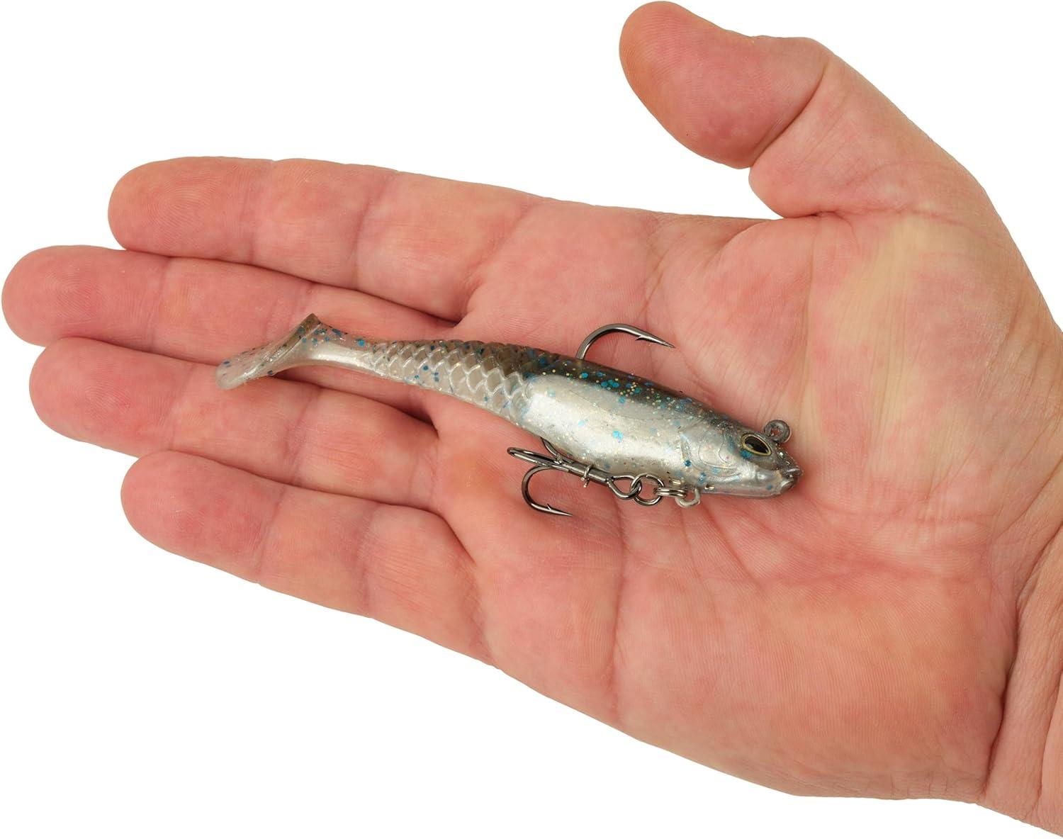 imageBerkley PowerBait Saltwater PreRigged Cullshad Fishing Soft BaitHD Pinfish