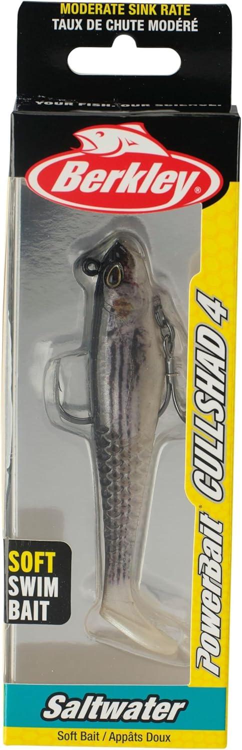 imageBerkley PowerBait Saltwater PreRigged Cullshad Fishing Soft BaitMullet