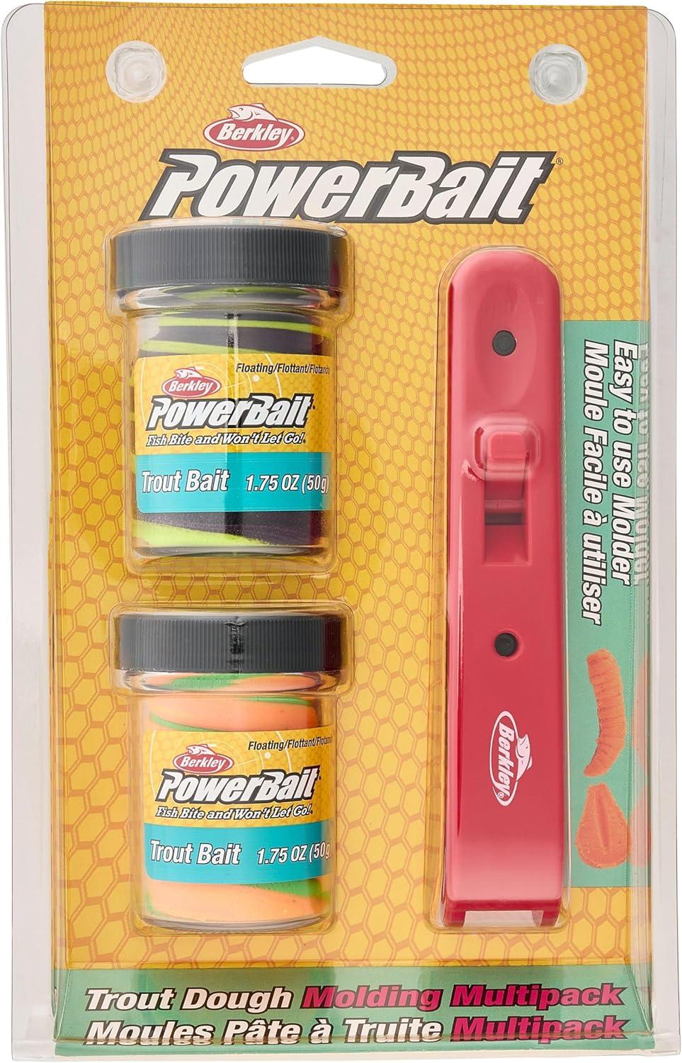 imageBerkley PowerBait Trout Fishing Dough BaitHippie Hypnotize Crazy Carnival Multipack