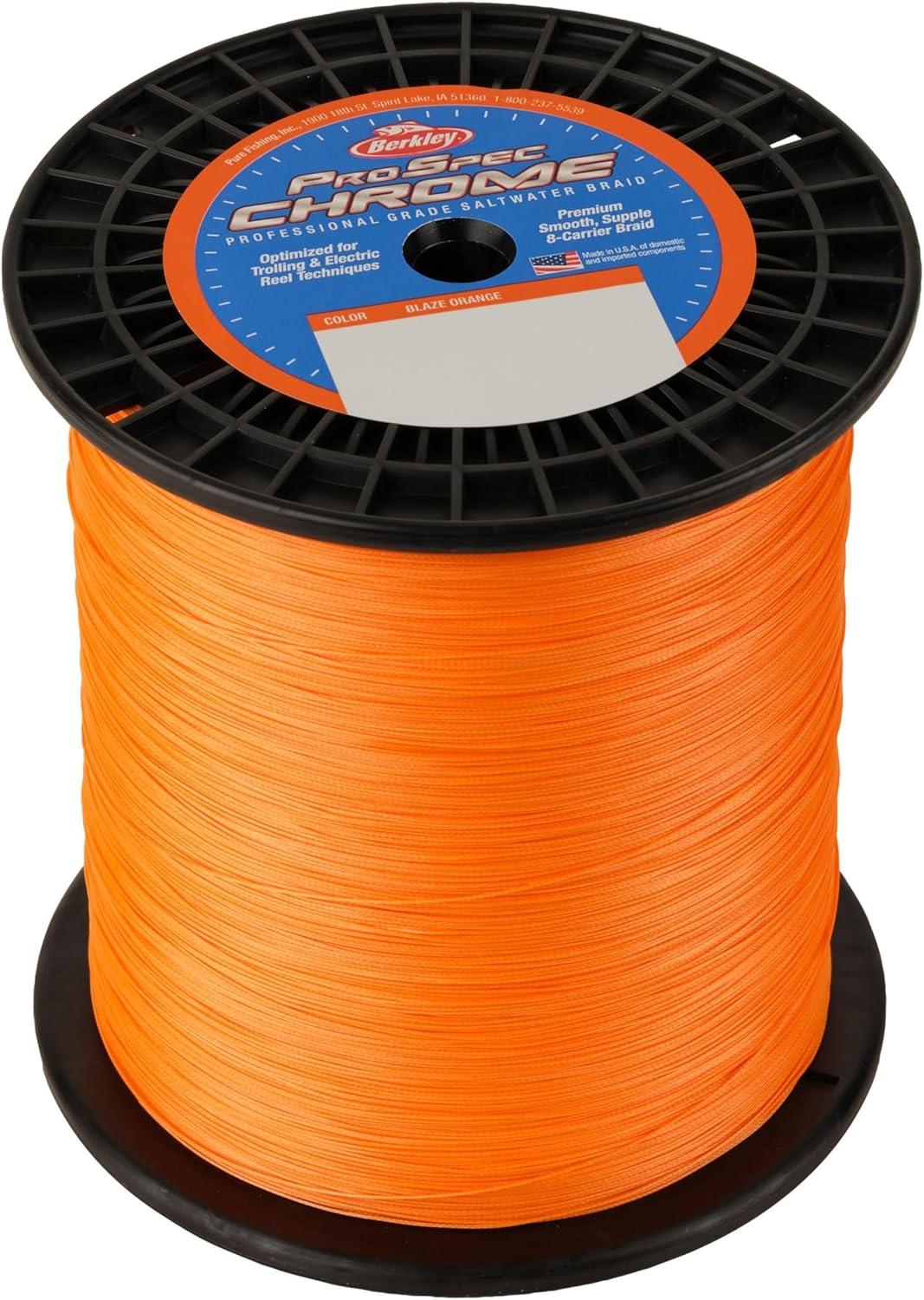 imageBerkley ProSpec Chrome Braid Fishing LineBlaze Orange
