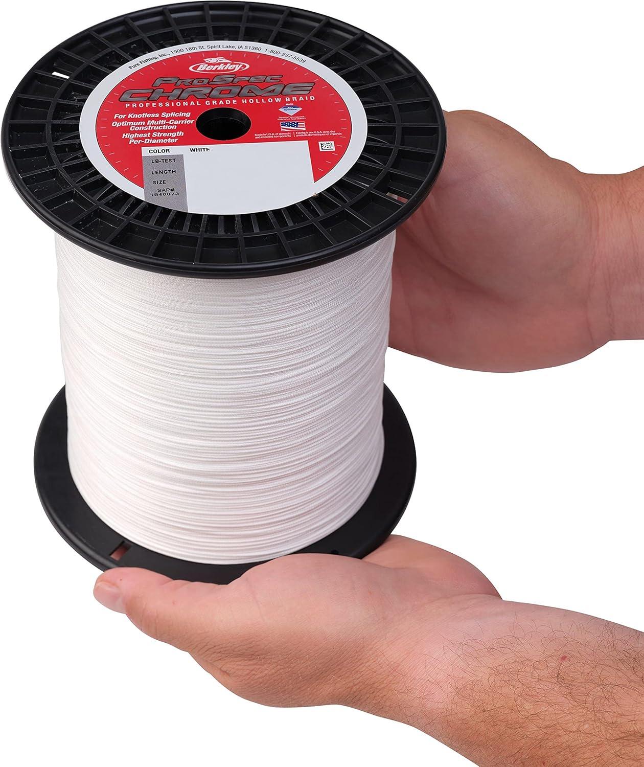 imageBerkley ProSpec Chrome Premium Hollow Braid130lb 589kg