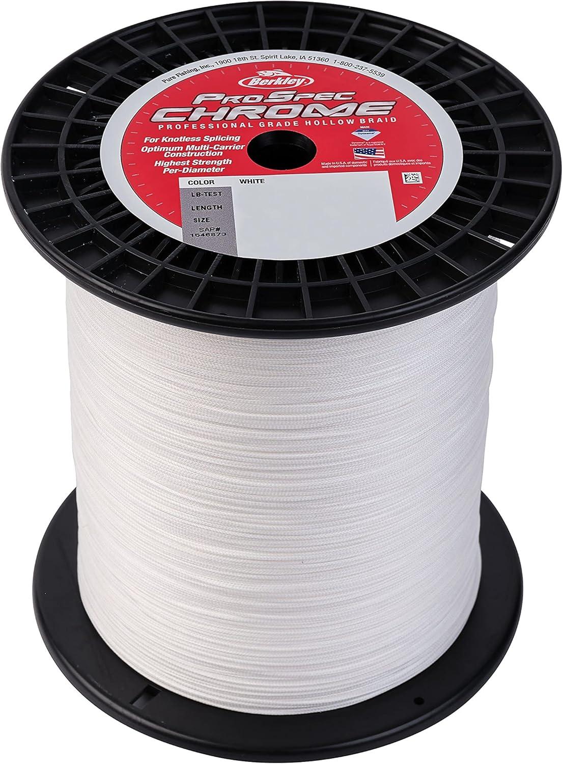 imageBerkley ProSpec Chrome Premium Hollow Braid80lb 362kg