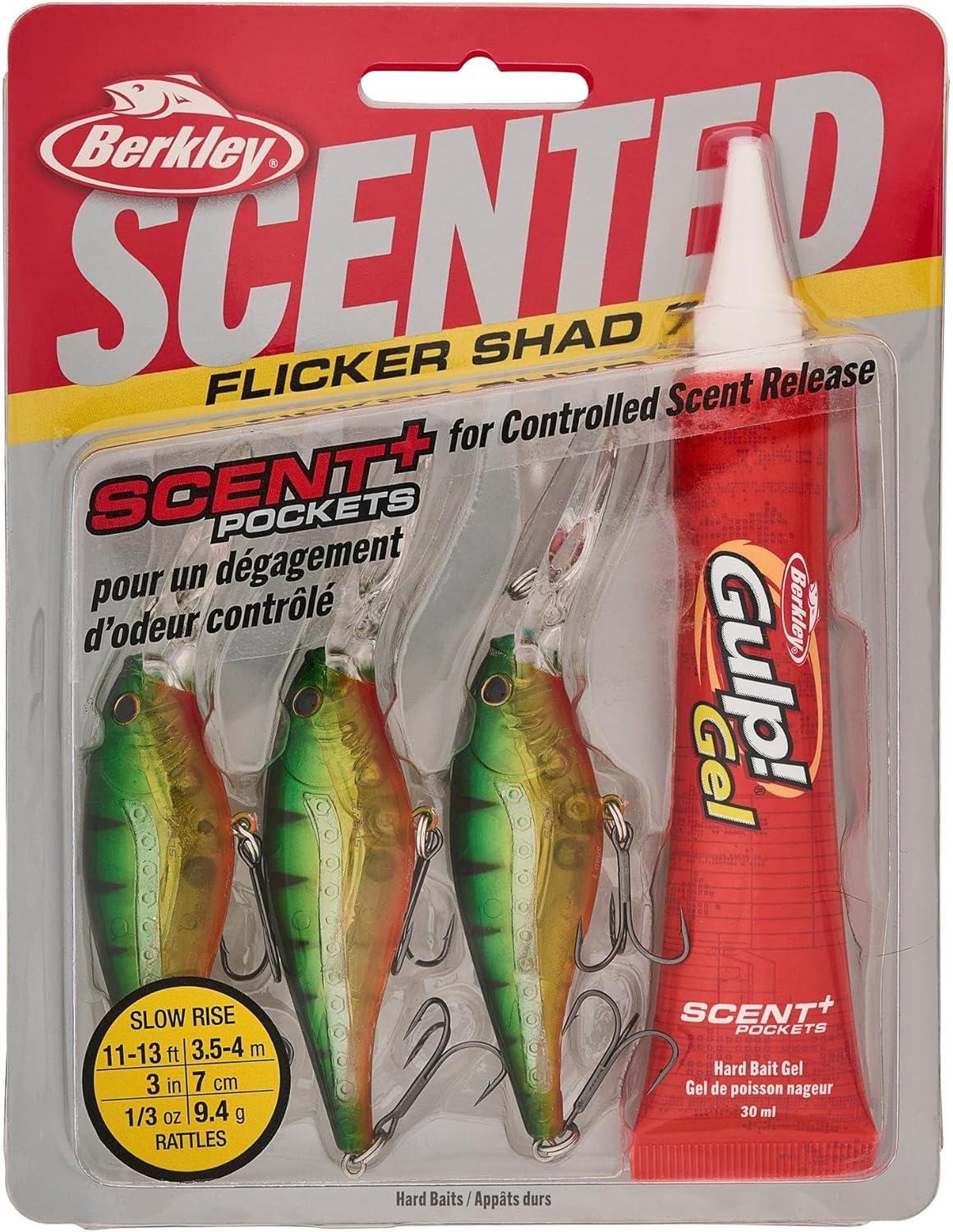 imageBerkley Scented Flicker Shad Fishing Hard BaitFlashy Perch Pro Pack