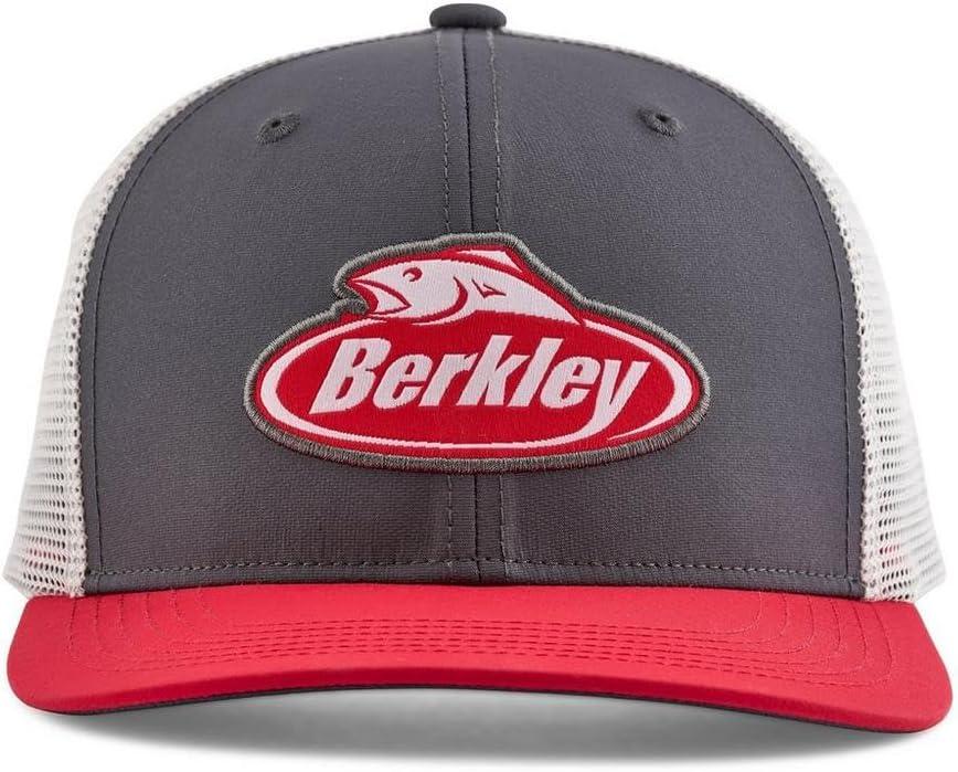 imageBerkley Standard Fishing HatCharcoalRed Logo