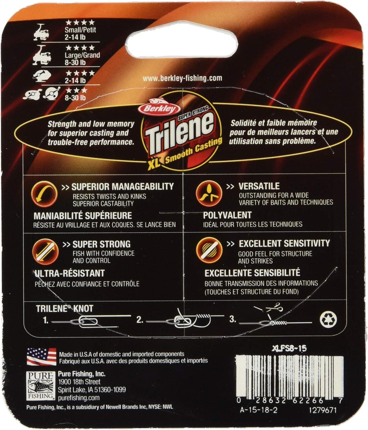 imageBerkley Trilene XL Monofilament Fishing LineClear