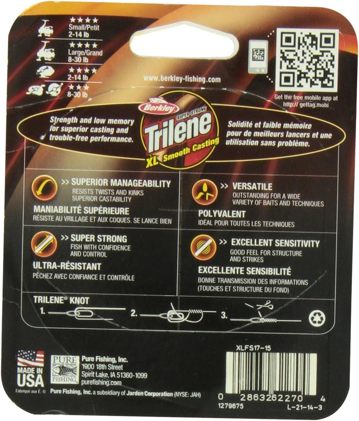 imageBerkley Trilene XL Monofilament Fishing LineClear