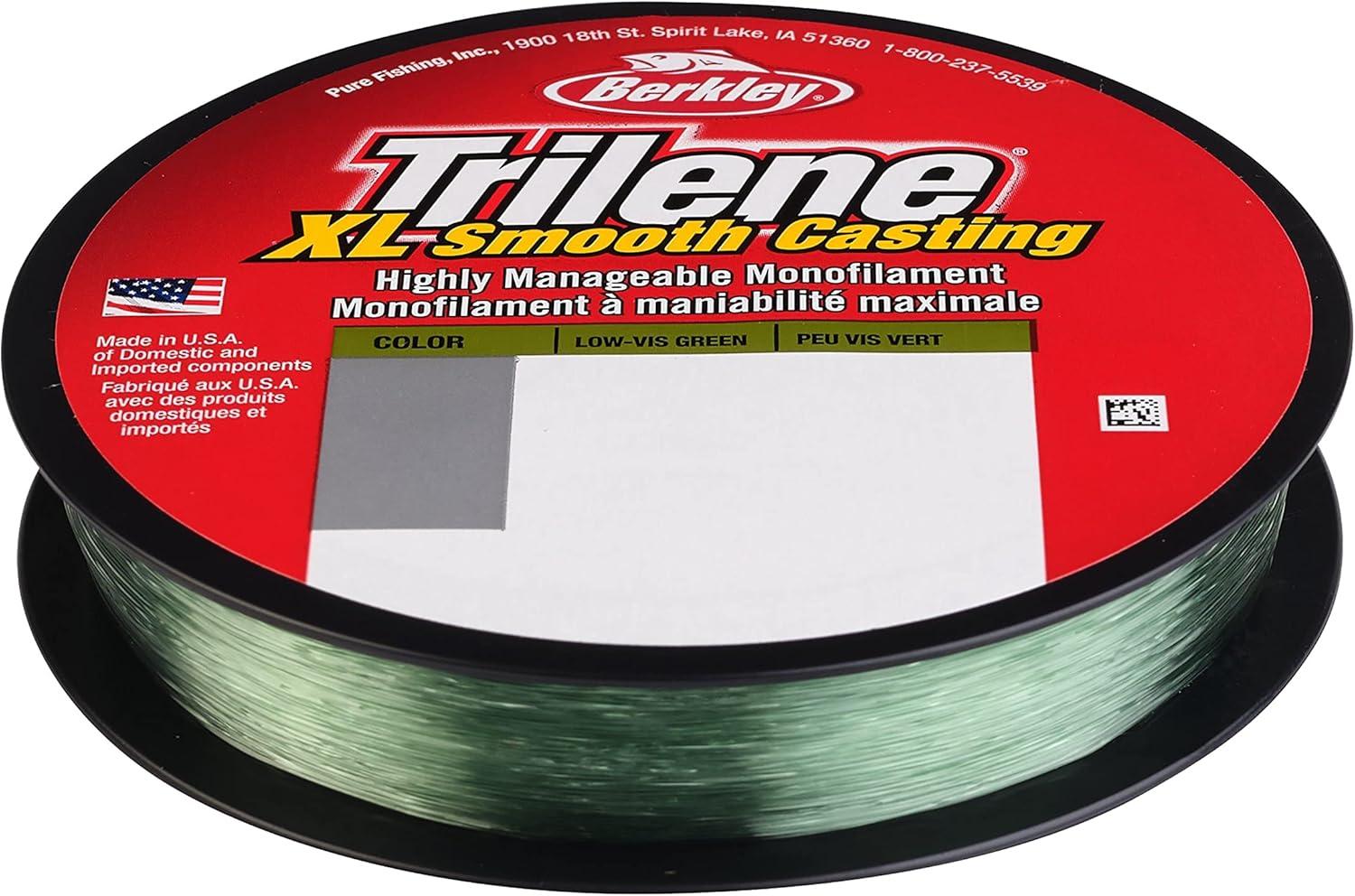 imageBerkley Trilene XL Monofilament Fishing LineLowVis Green