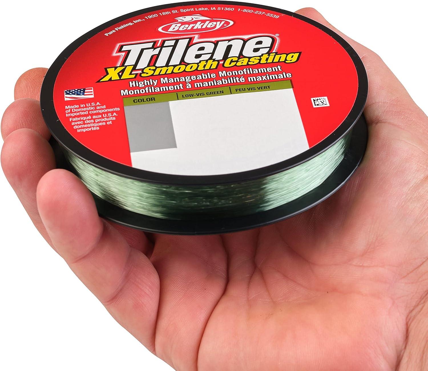 imageBerkley Trilene XL Monofilament Fishing LineLowVis Green
