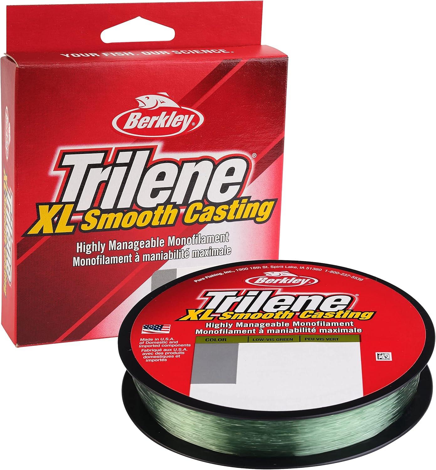 imageBerkley Trilene XL Monofilament Fishing LineLowVis Green