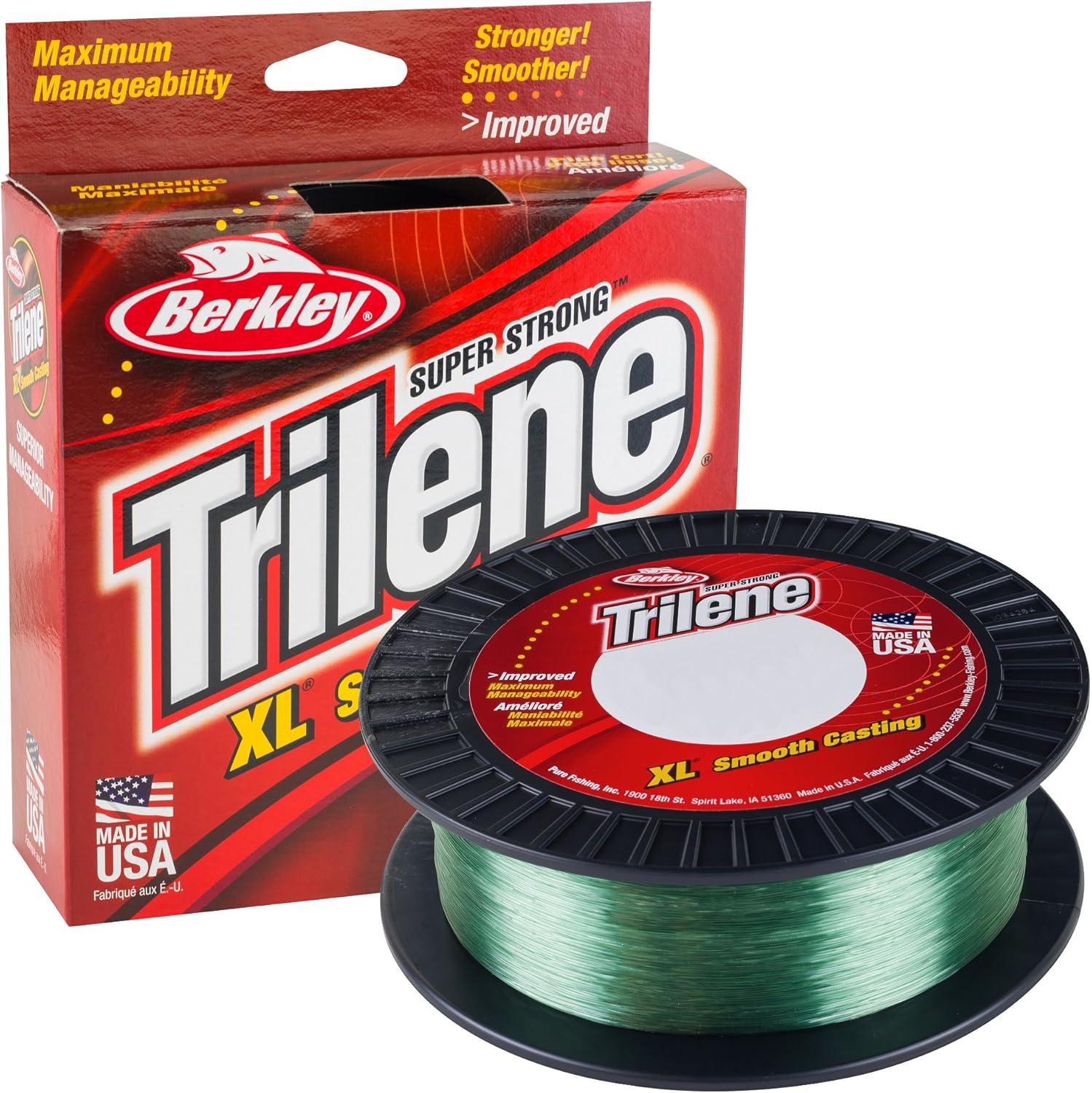 imageBerkley Trilene XL Monofilament Fishing LineLowVis Green
