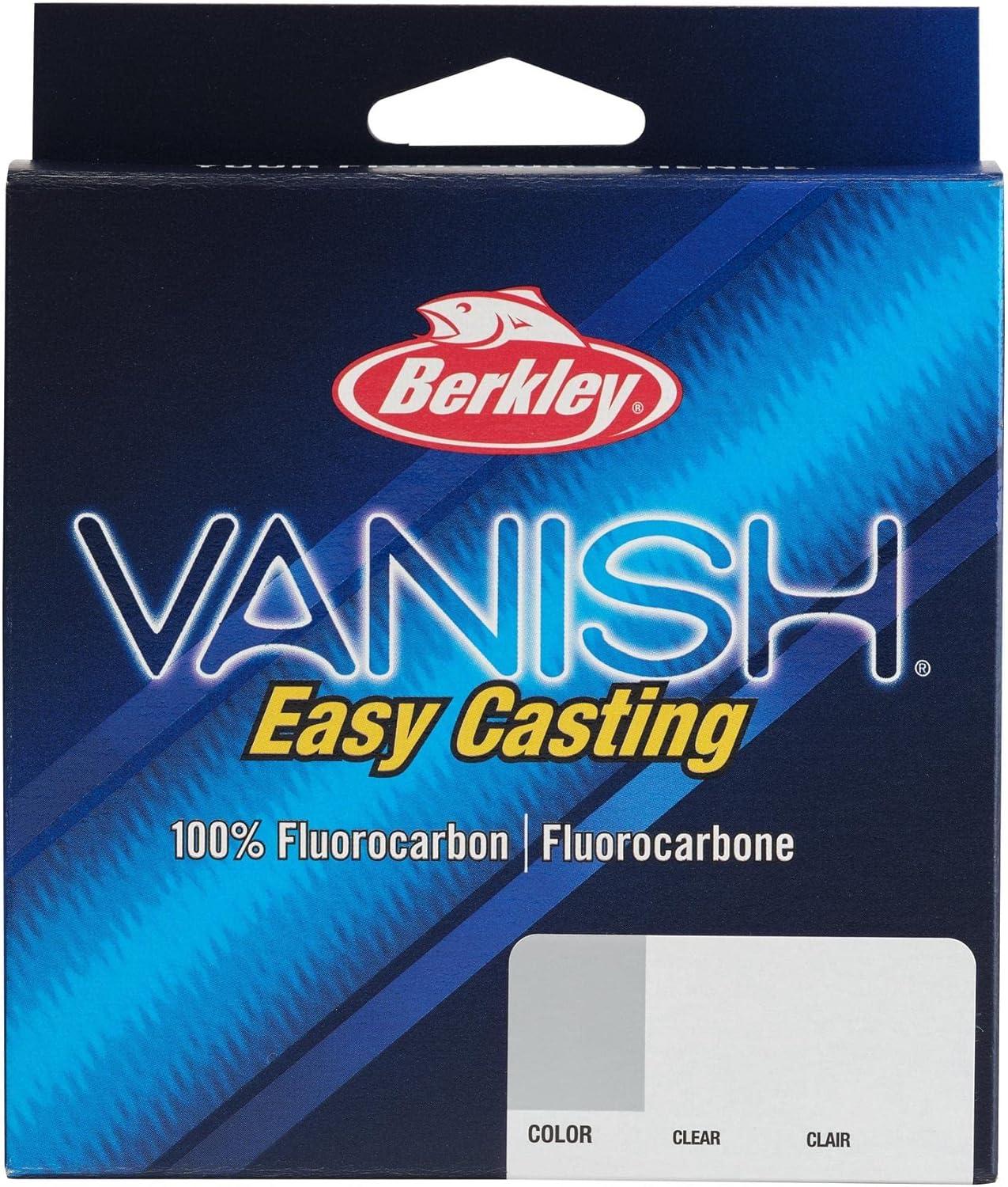 imageBerkley Vanish Fluorocarbon Fishing LineLeader MaterialClear Vanish