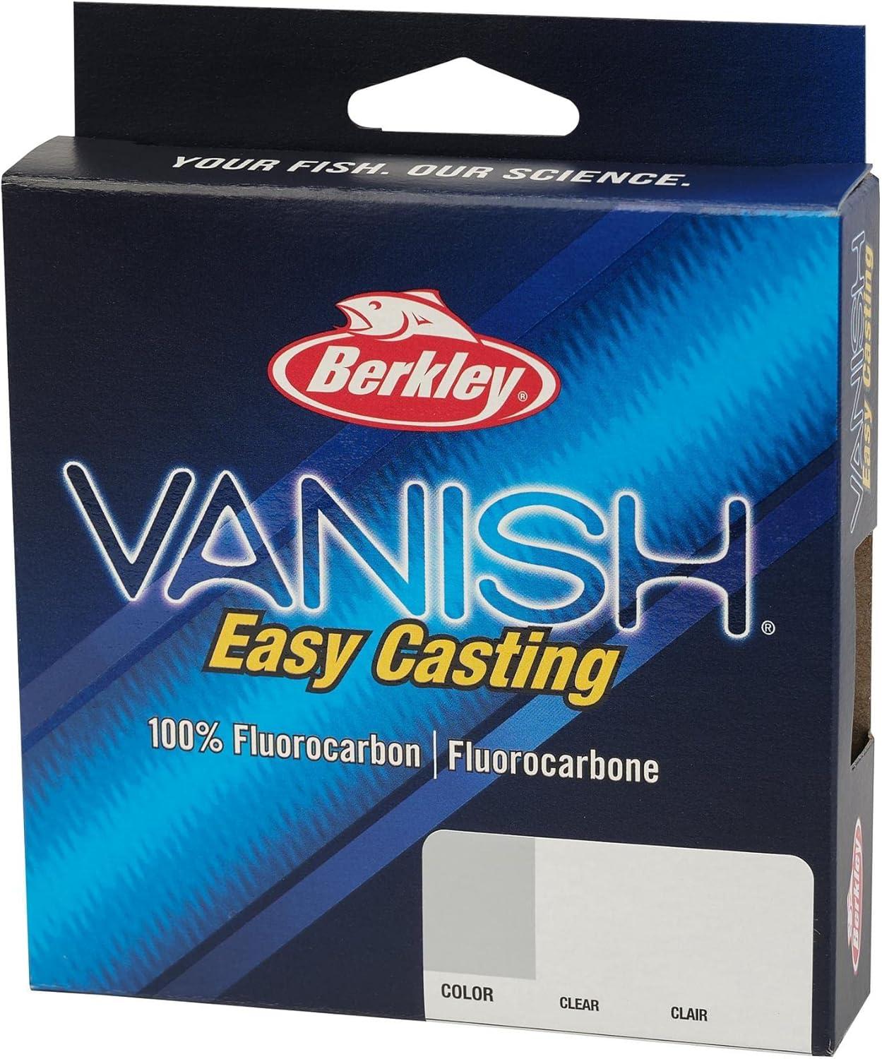imageBerkley Vanish Fluorocarbon Fishing LineLeader MaterialClear Vanish