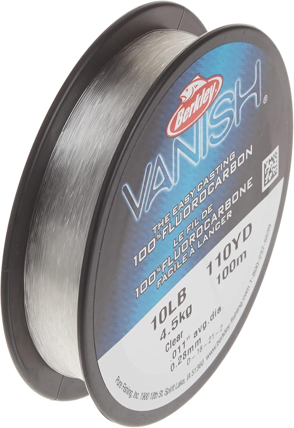imageBerkley Vanish Fluorocarbon Fishing LineLeader MaterialClear Vanish