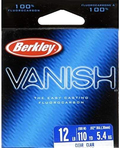 imageBerkley Vanish Fluorocarbon Fishing LineLeader MaterialClear Vanish