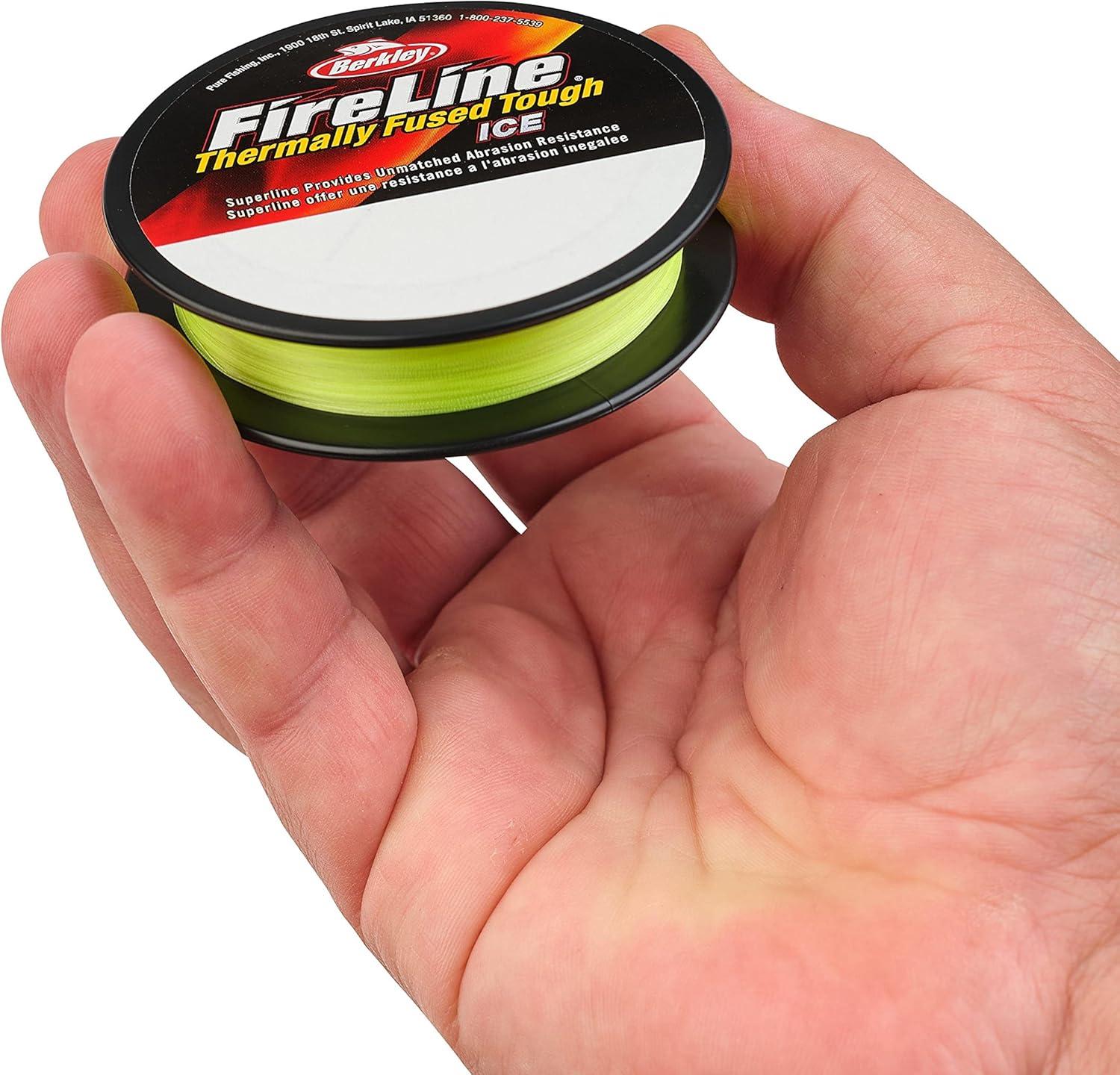imageBerkleyBerkley FireLine Ultra 8 Fishing Line 125 Yards 6Pound CrystalFlame Green New