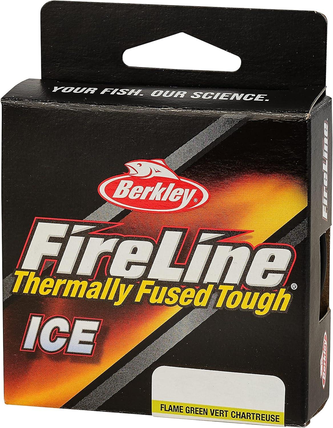 imageBerkleyBerkley FireLine Ultra 8 Fishing Line 125 Yards 6Pound CrystalFlame Green New