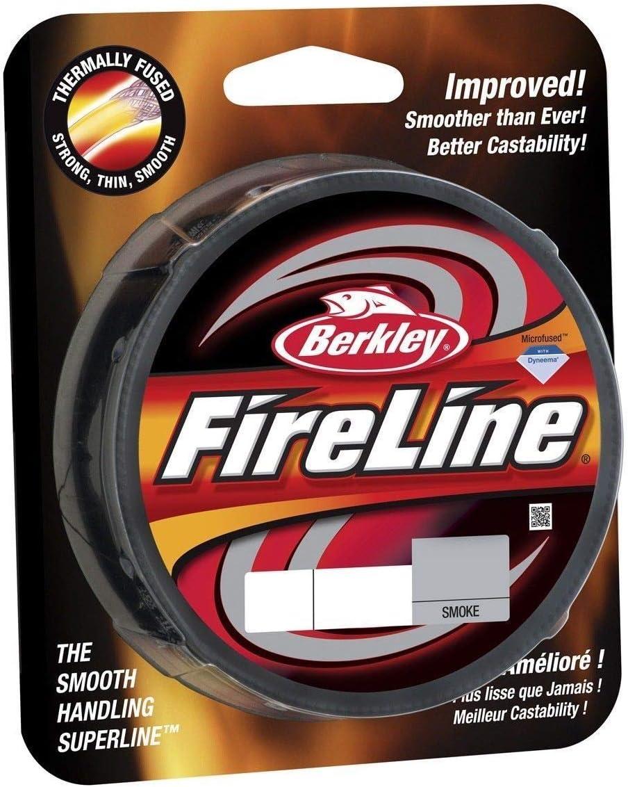 imageBerkleyBerkley FireLine Ultra 8 Fishing Line 125 Yards 6Pound CrystalSmoke Old
