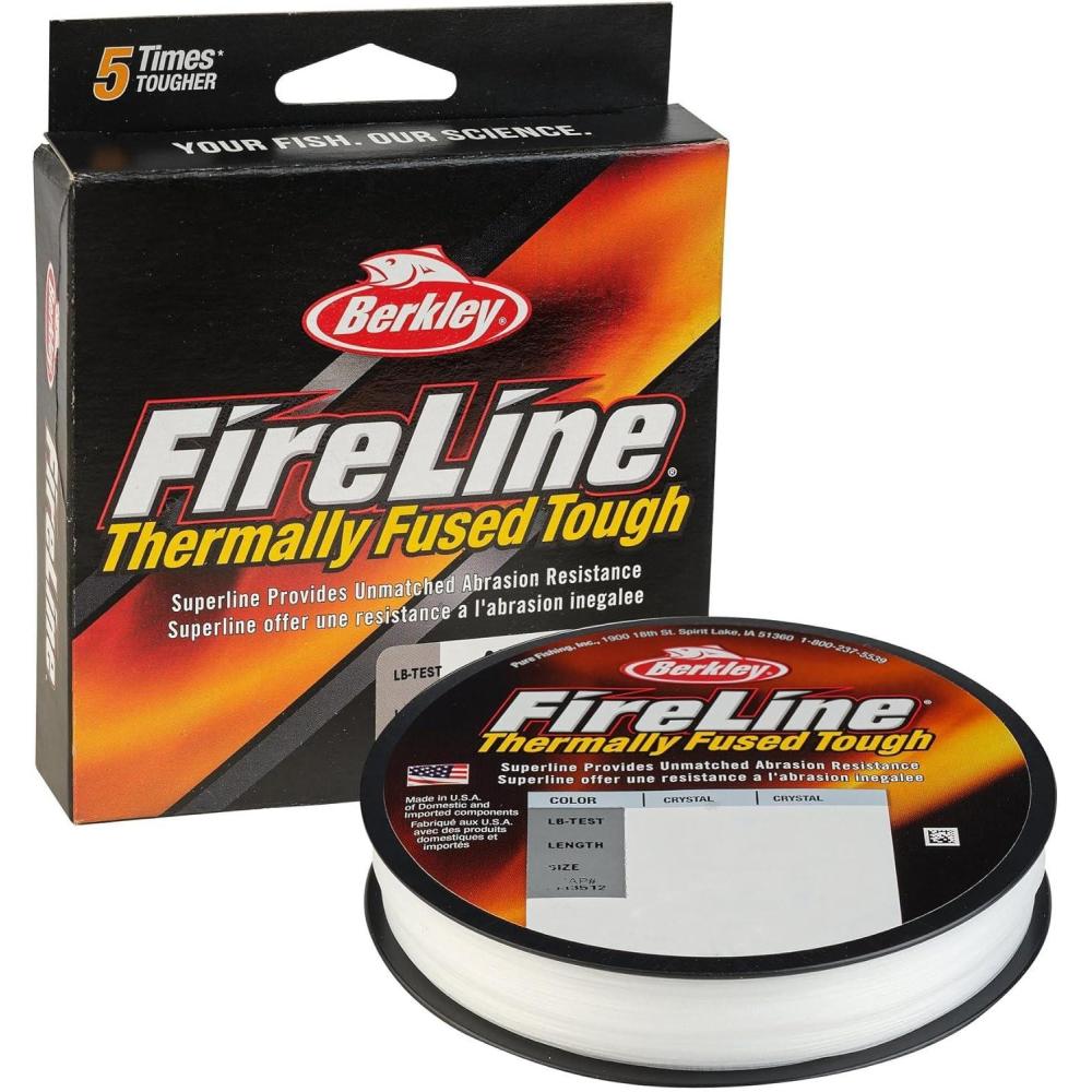 imageBerkley FireLine Superline Fishing LineCrystal New