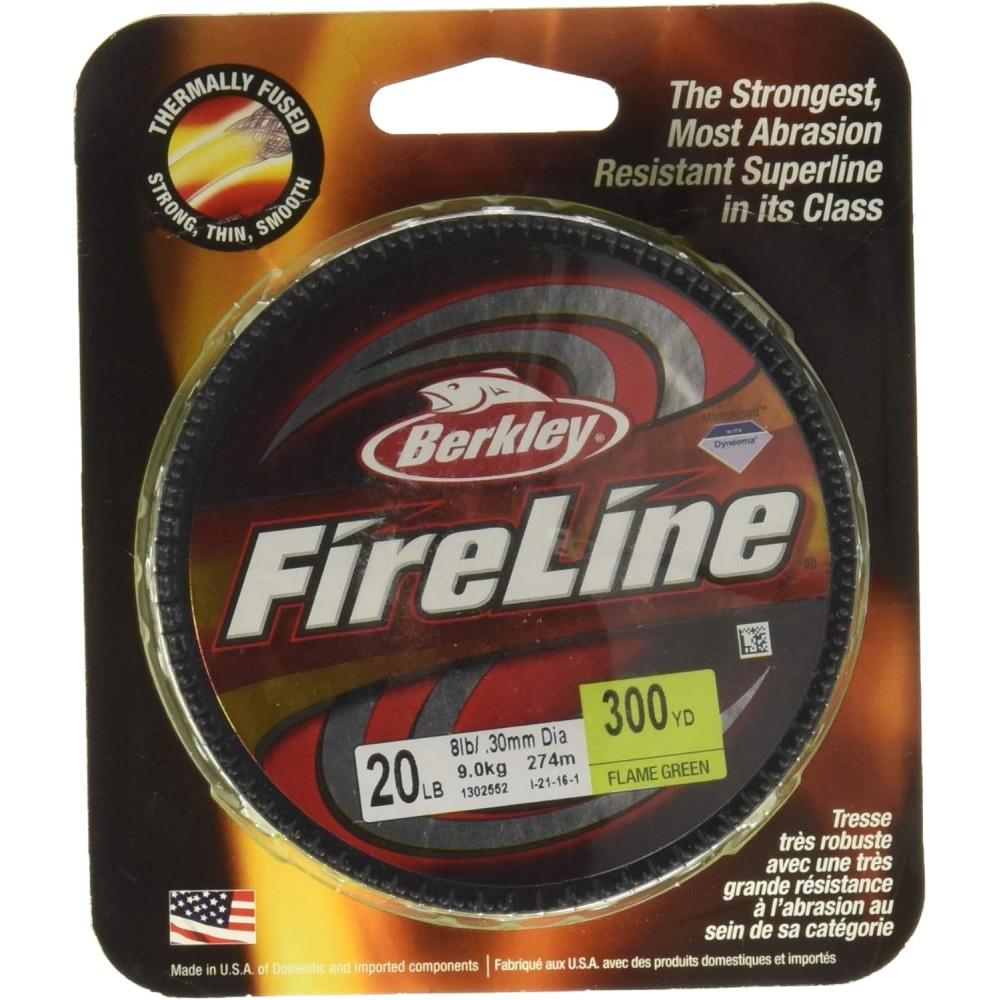 imageBerkley FireLine Superline Fishing LineFlame Green Old