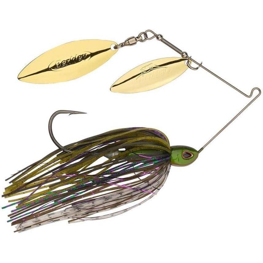 imageBerkley Power Blade Compact Fishing SpinnerbaitsBama BreamGold Gold
