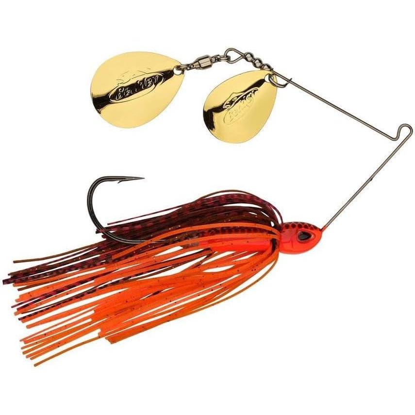 imageBerkley Power Blade Compact Fishing SpinnerbaitsFire CrawGold Gold
