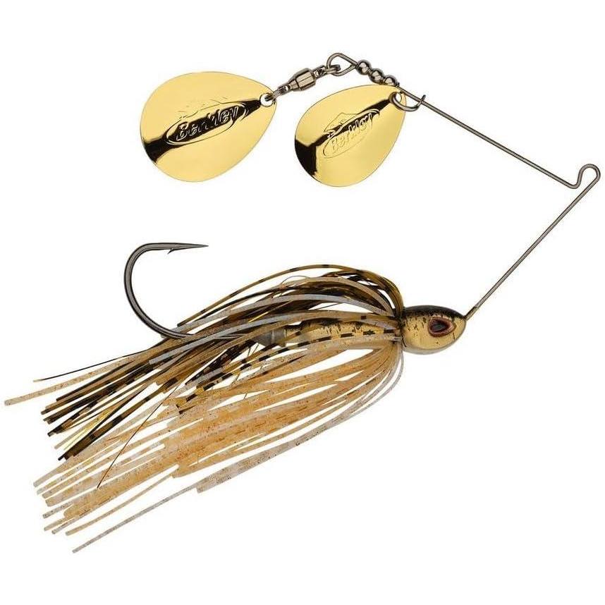 imageBerkley Power Blade Compact Fishing SpinnerbaitsGolden ShinerGold Gold