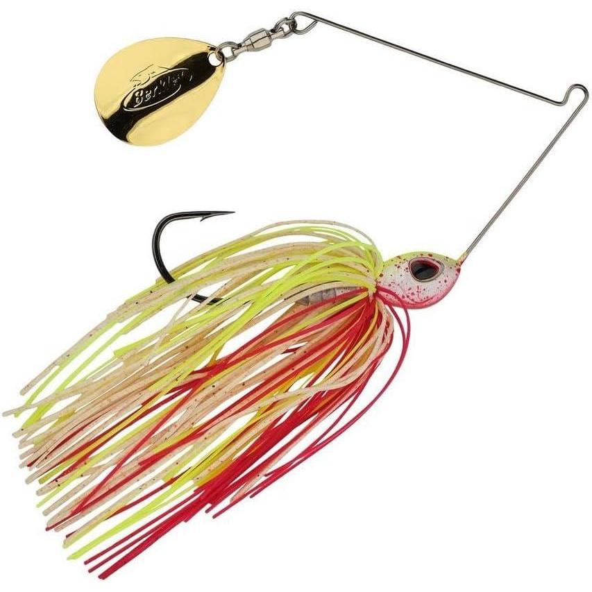 imageBerkley Power Blade Compact Fishing SpinnerbaitsHot SlawGold