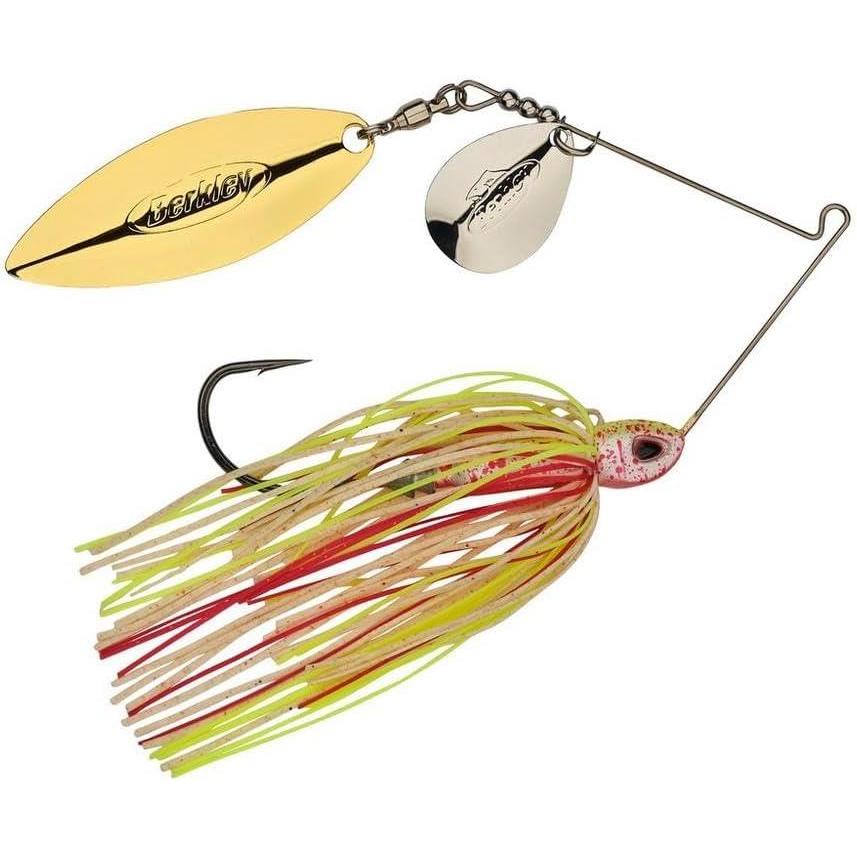 imageBerkley Power Blade Compact Fishing SpinnerbaitsHot SlawSilver Gold