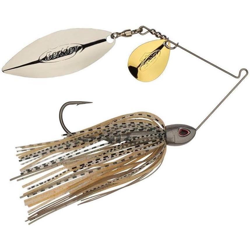 imageBerkley Power Blade Compact Fishing SpinnerbaitsSilver BulletGold Silver