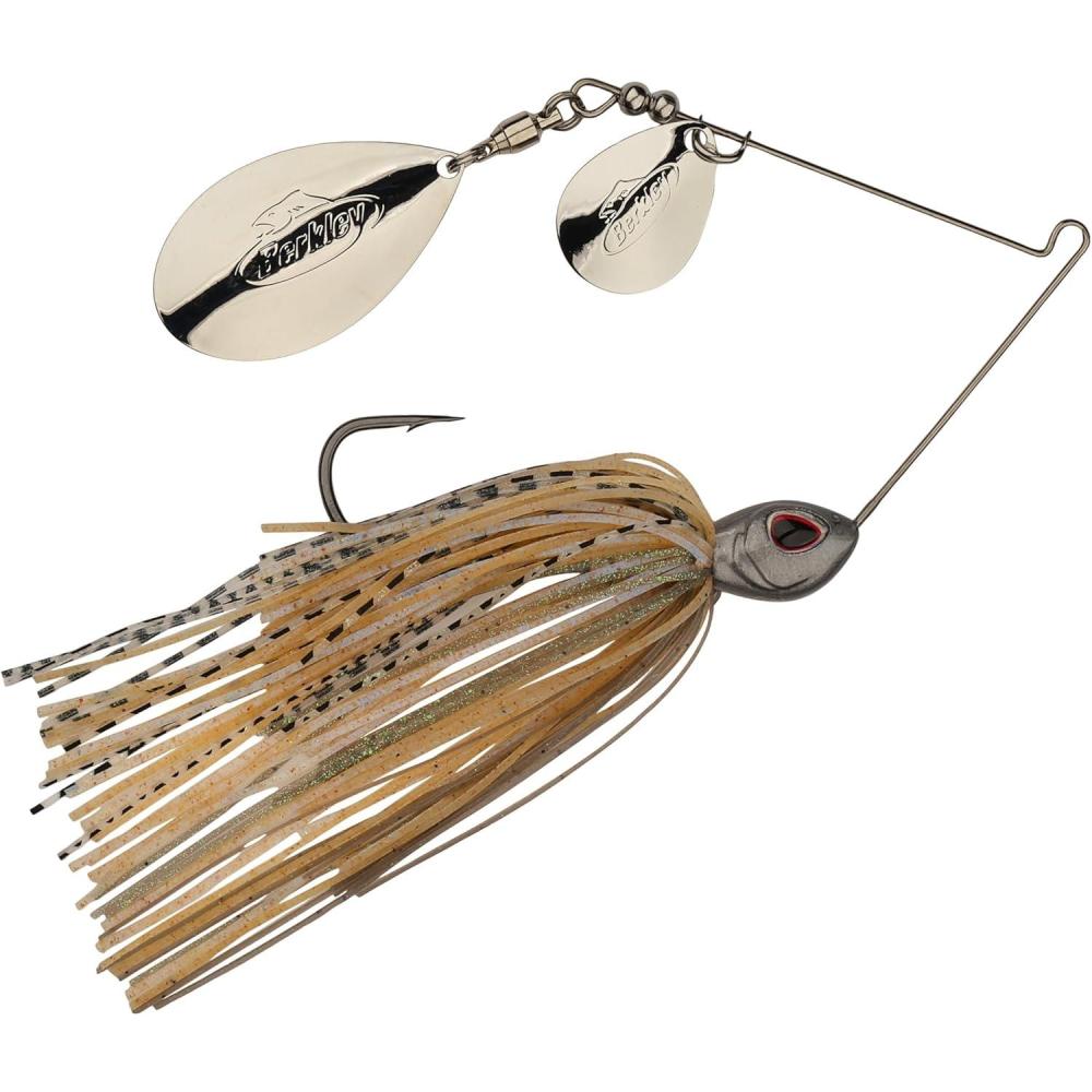 imageBerkley Power Blade Compact Fishing SpinnerbaitsSilver BulletSilver  Silver