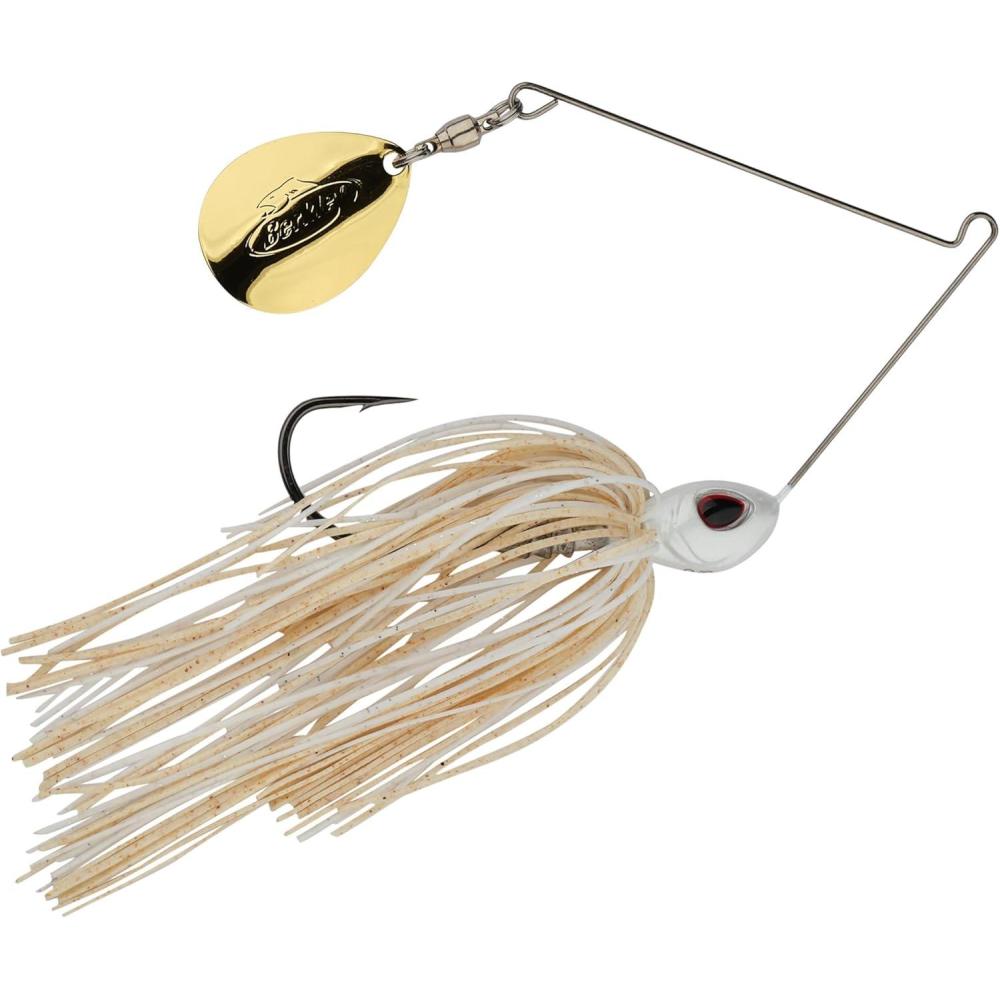 imageBerkley Power Blade Compact Fishing SpinnerbaitsWhiteGold