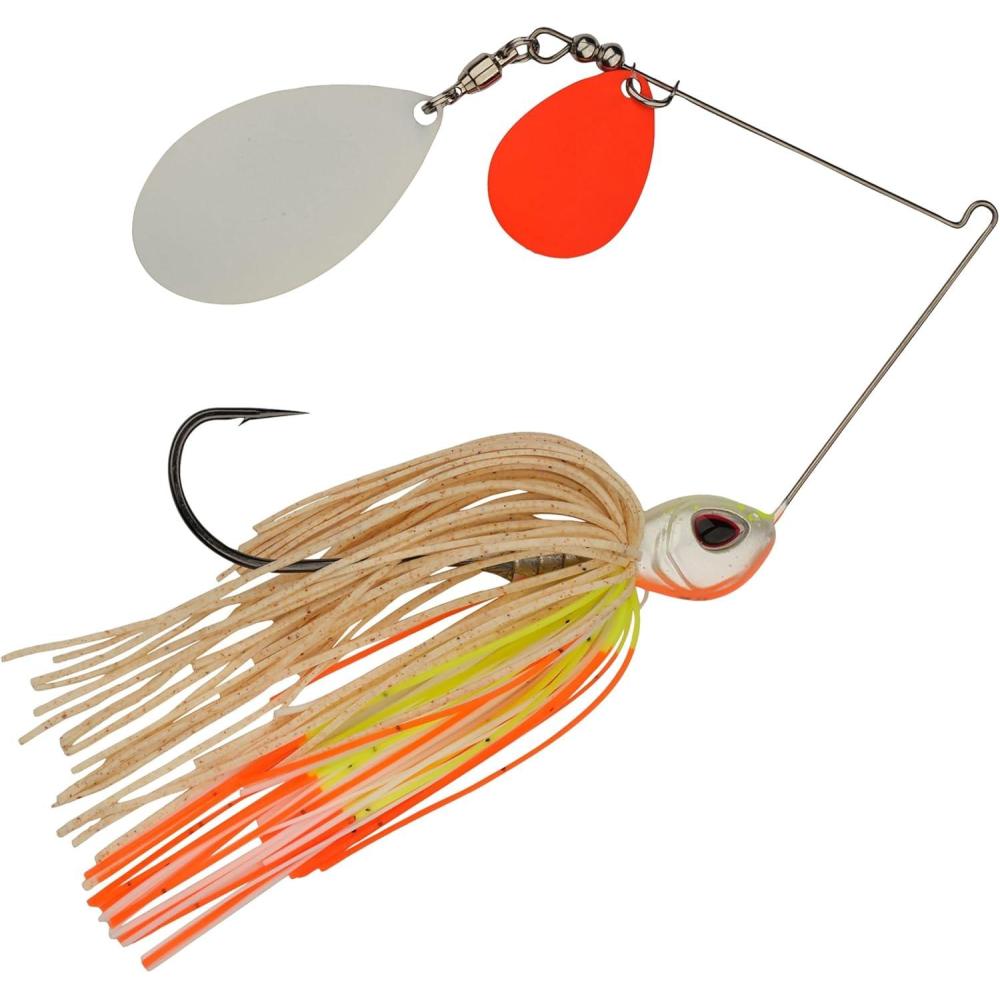 imageBerkley Power Blade Standard Fishing SpinnerbaitsColeslawOrange White