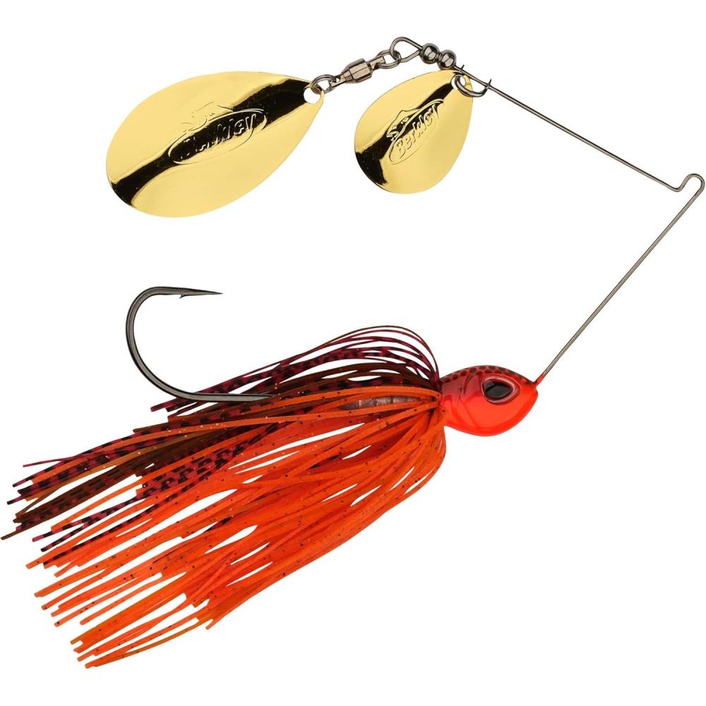 imageBerkley Power Blade Standard Fishing SpinnerbaitsFire CrawGold Gold