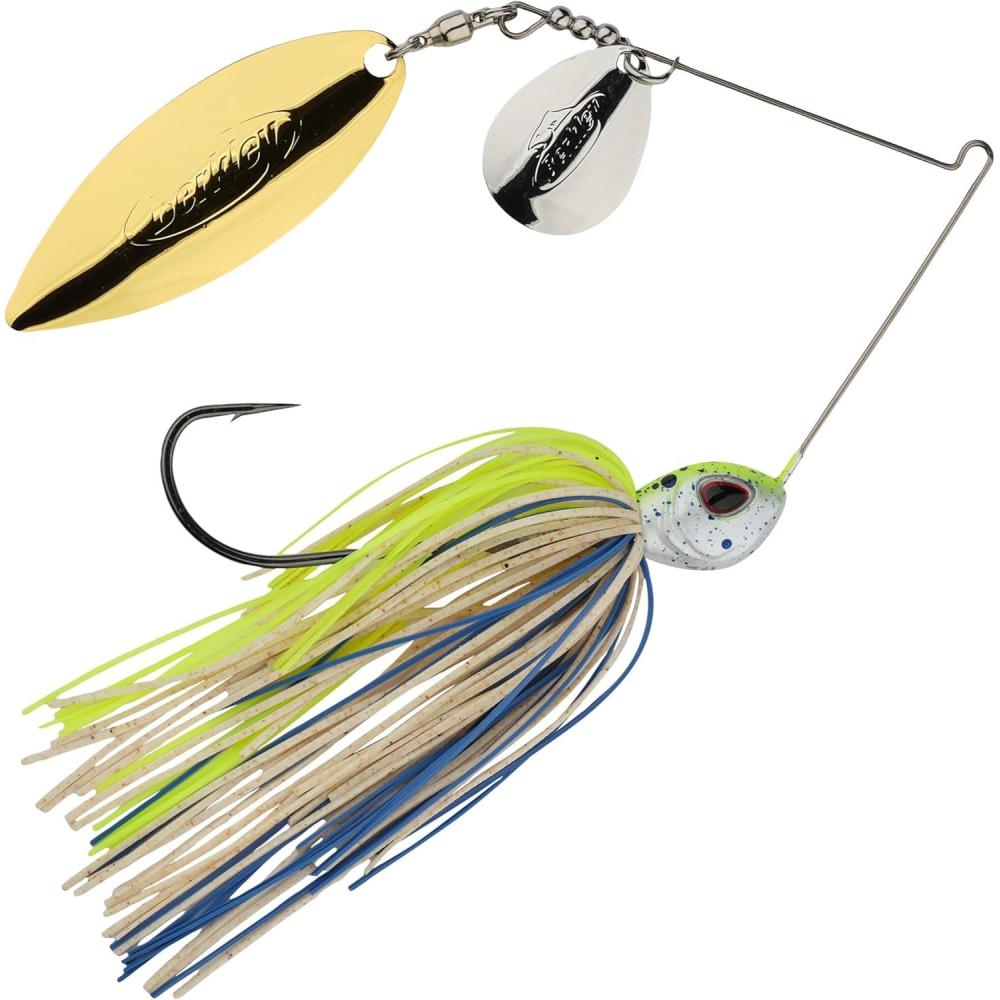 imageBerkley Power Blade Standard Fishing SpinnerbaitsOld SchoolSilver Gold