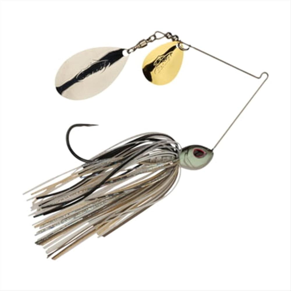 imageBerkley Power Blade Standard Fishing SpinnerbaitsShad SpawnGold Silver