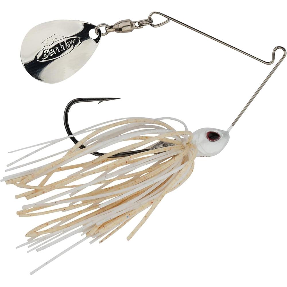 imageBerkley Power Blade Standard Fishing SpinnerbaitsWhiteSilver