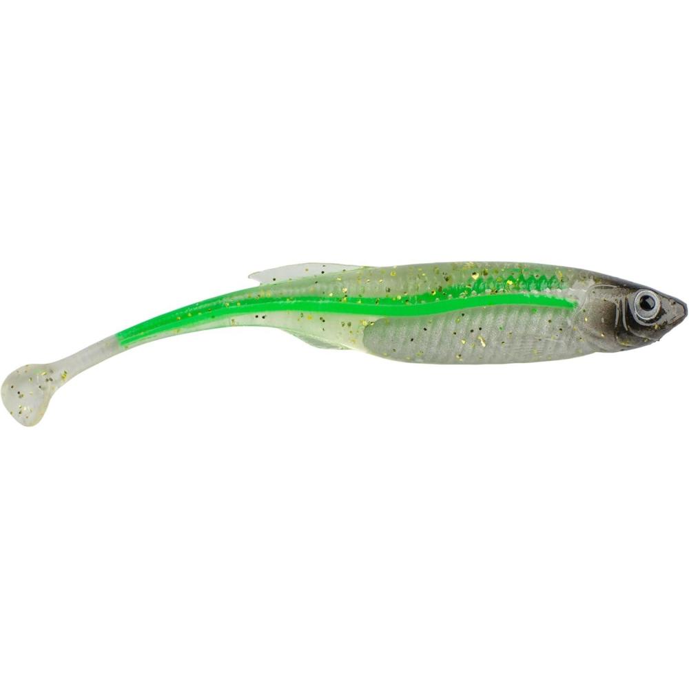 imageBerkley PowerBait Drip Swimmer Fishing Soft BaitGreen Liner