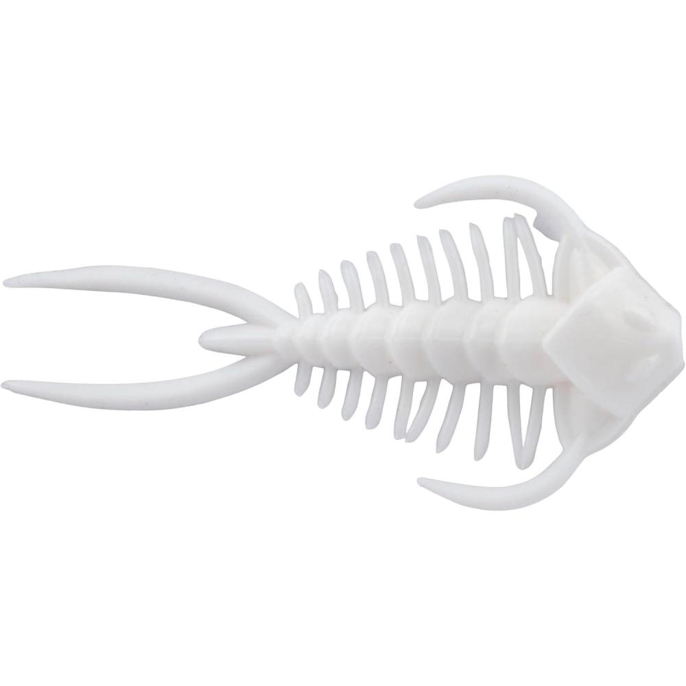 imageBerkley PowerBait Trilobite Fishing Soft BaitWhite