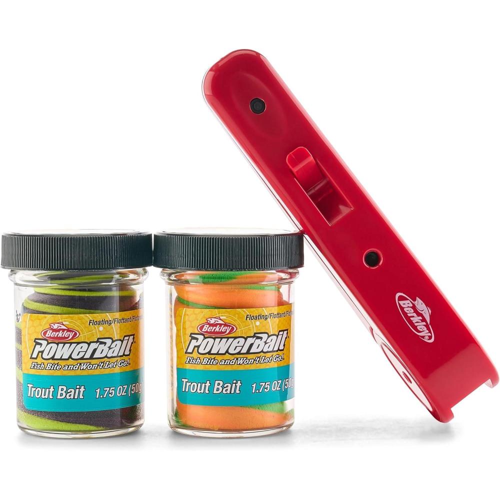 imageBerkley PowerBait Trout Fishing Dough BaitHippie Hypnotize Crazy Carnival Multipack