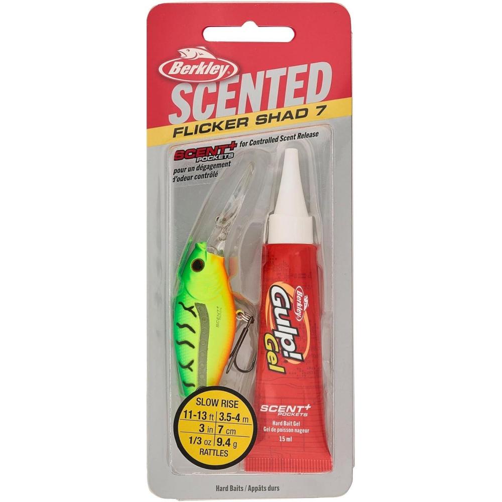 imageBerkley Scented Flicker Shad Fishing Hard BaitFiretiger