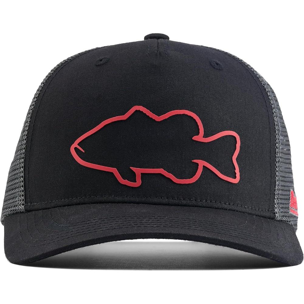 imageBerkley Standard Fishing HatBlack  Bass Logo