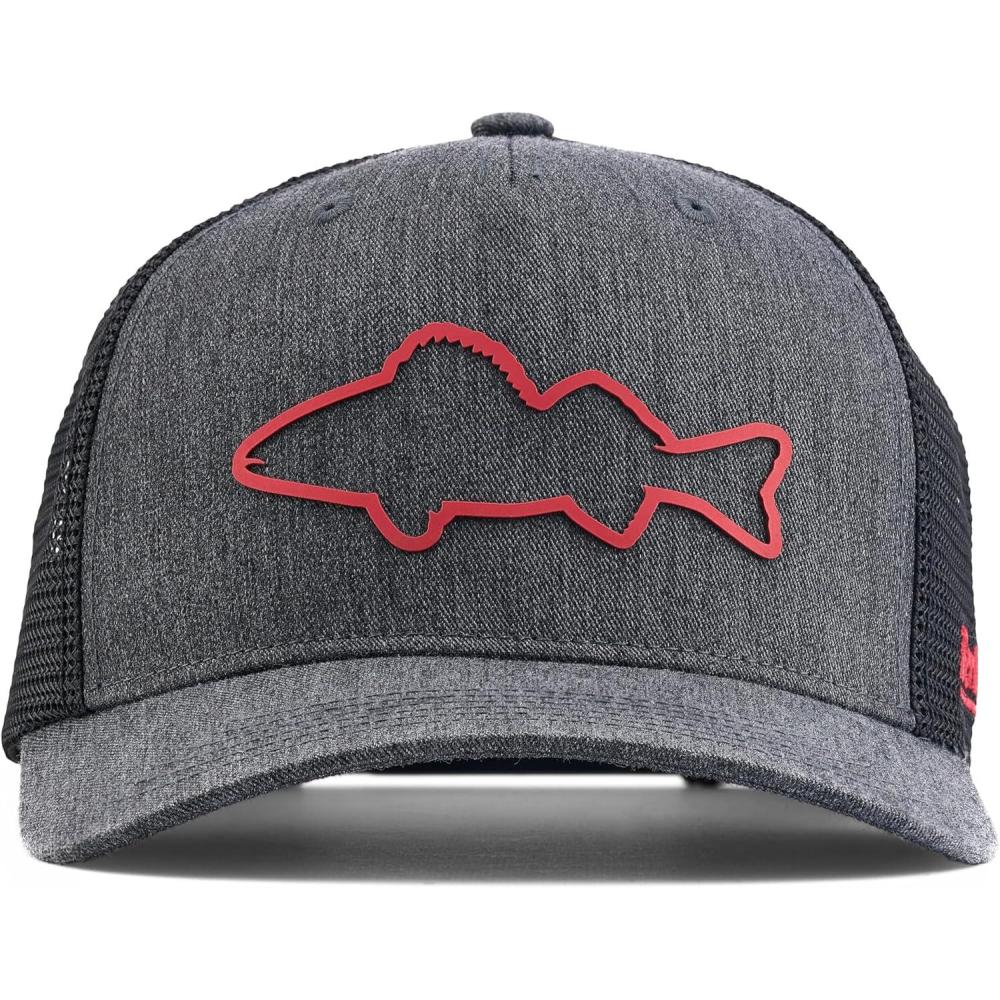 imageBerkley Standard Fishing HatBlack Heather Walleye Logo