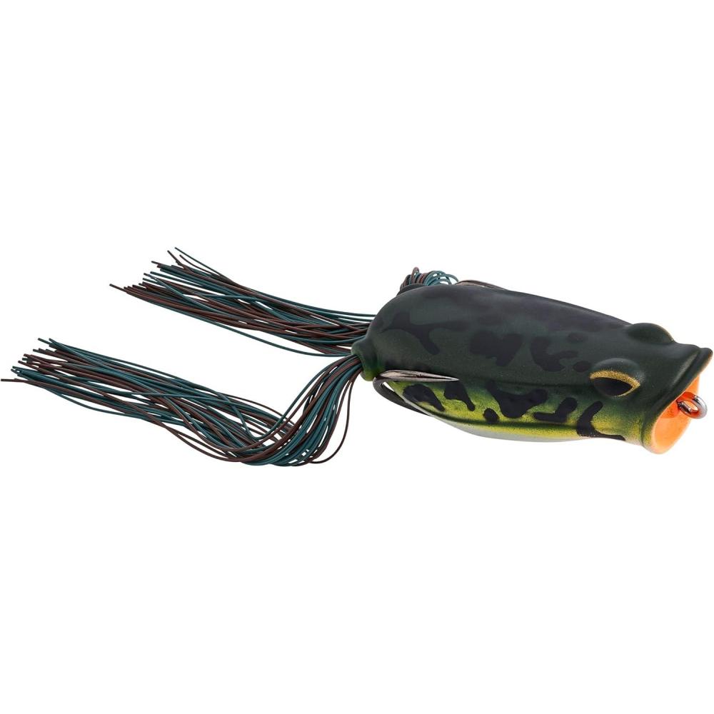 imageBerkley Swamp Lord Hollow Body Frog Fishing BaitBurnt Bone