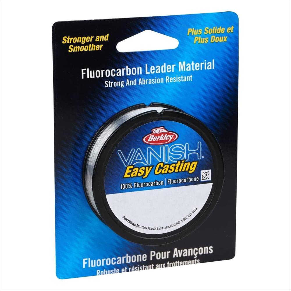 imageBerkley Vanish Fluorocarbon Fishing LineLeader MaterialClear Leader
