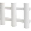 White Tube Rod Rack