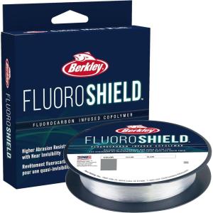 Berkley FluoroShield Fluorocarbon Fishing Line, Clear(12lb Test)