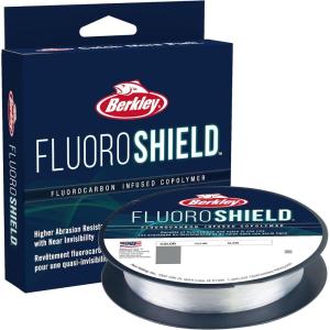 Berkley FluoroShield Fluorocarbon Fishing Line, Clear(30lb Test)