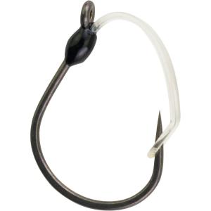 Berkley Fusion19 Wide Gap Live Bait Hooks, Size 4 Fishing Hooks, Needle Point with SlickSet Coating for Easy Penetration, Forged for Added Strength(Smoke Satin)