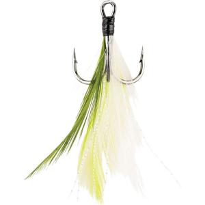 Berkley Fusion19 Wide Gap Live Bait Hooks, Size 4 Fishing Hooks, Needle Point with SlickSet Coating for Easy Penetration, Forged for Added Strength(White Chartreuse)