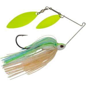 Berkley Power Blade Compact Fishing Spinnerbaits(Pretty One/Chartreuse + Chartreuse)